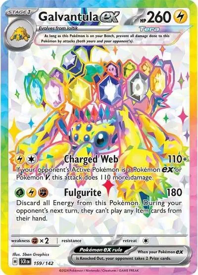 Galvantula ex — Stellar Crown 159/142