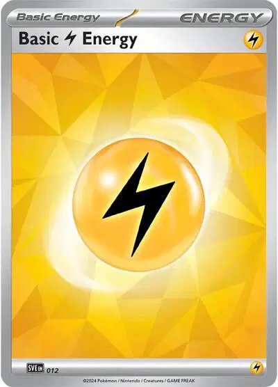 Basic Lightning Energy — Stellar Crown 012