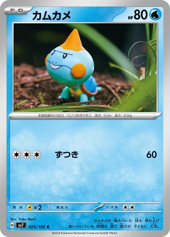 Chewtle (JP) — Stellar Miracle 025/102