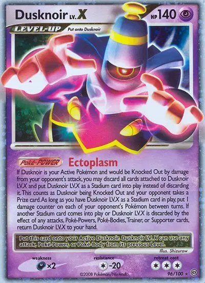 Dusknoir Lv.X — Stormfront 96
