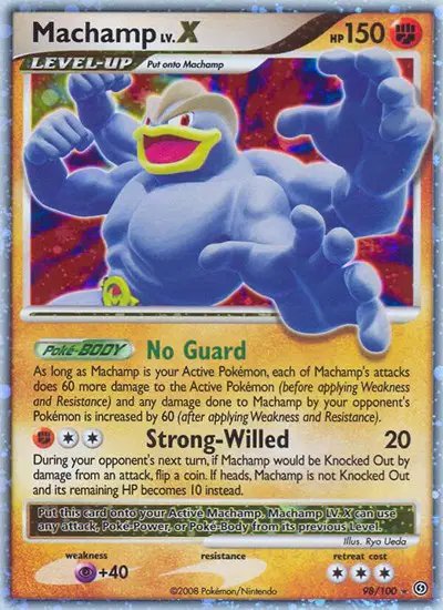 Machamp Lv.X — Stormfront 98