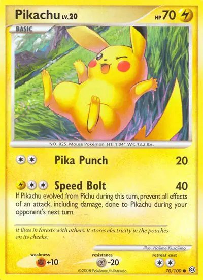 Pikachu — Stormfront 70