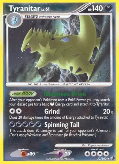 Tyranitar — Stormfront 30