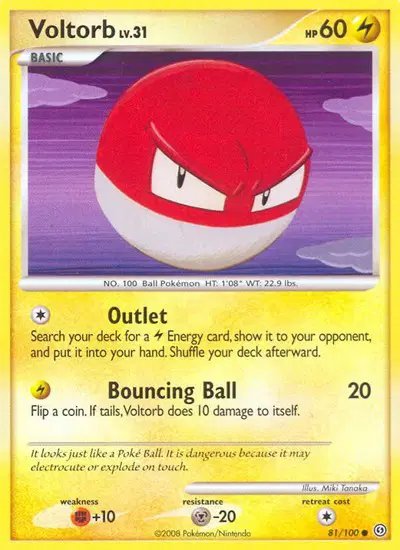 Voltorb (81) — Stormfront 81
