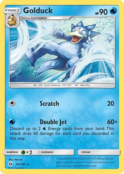 Golduck — Sun & Moon Base Set 29