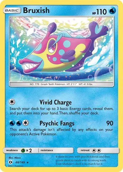Bruxish — Sun & Moon Base Set 48