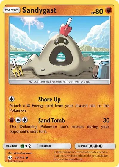 Sandygast — Sun & Moon Base Set 74