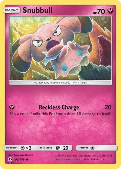 Snubbull — Sun & Moon Base Set 90