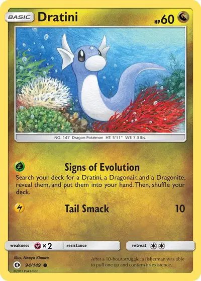 Dratini — Sun & Moon Base Set 94