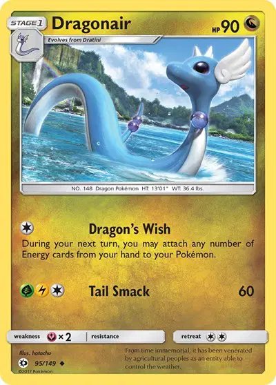 Dragonair — Sun & Moon Base Set 95