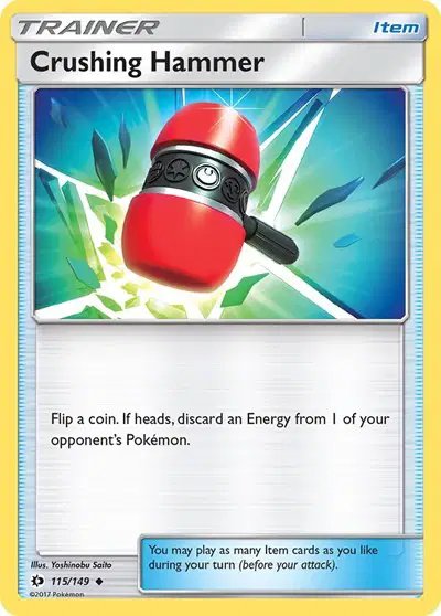 Crushing Hammer — Sun & Moon Base Set 115