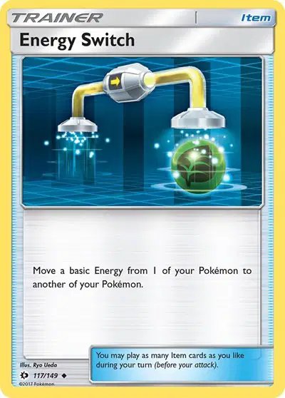 Energy Switch — Sun & Moon Base Set 117