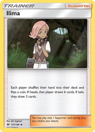 Ilima — Sun & Moon Base Set 121