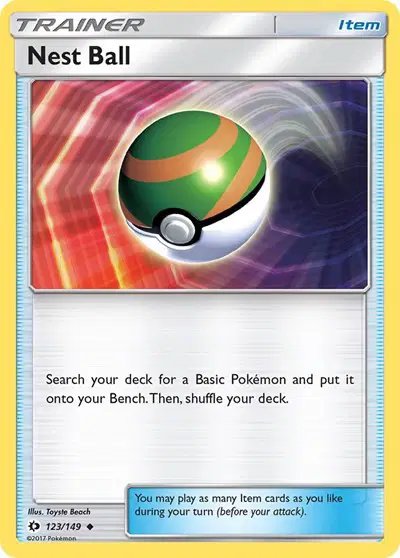 Nest Ball — Sun & Moon Base Set 123