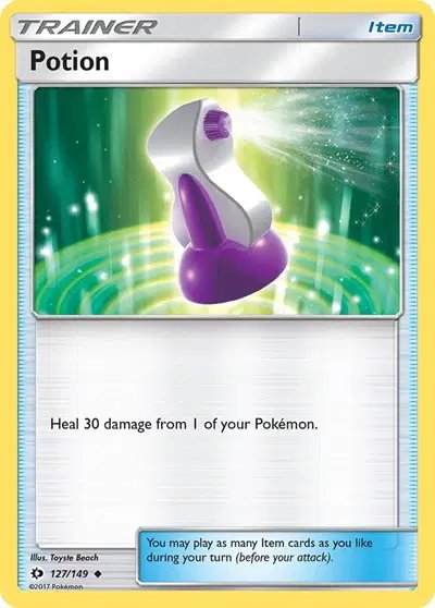 Potion — Sun & Moon Base Set 127