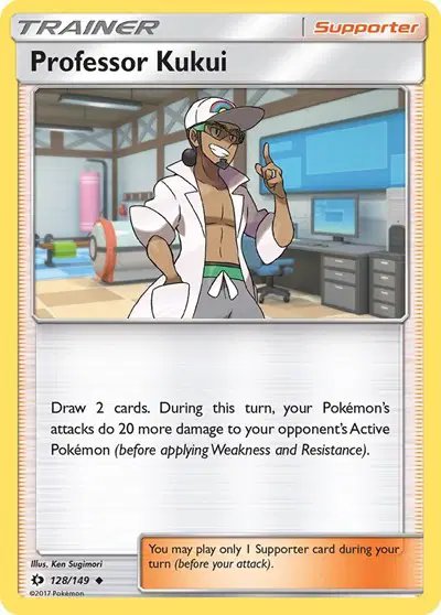 Professor Kukui — Sun & Moon Base Set 128