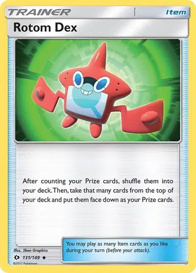 Rotom Dex — Sun & Moon Base Set 131