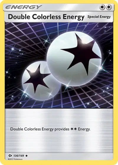 Double Colorless Energy — Sun & Moon Base Set 136