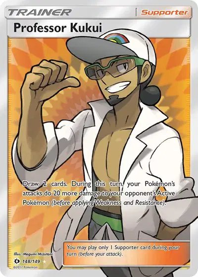 Professor Kukui (Full Art) — Sun & Moon Base Set 148