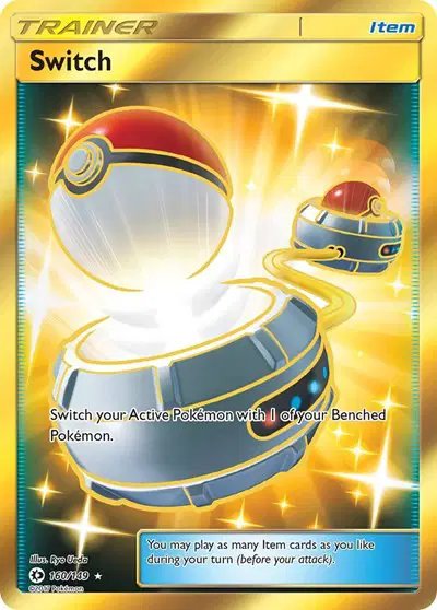 Switch (Secret) — Sun & Moon Base Set 160