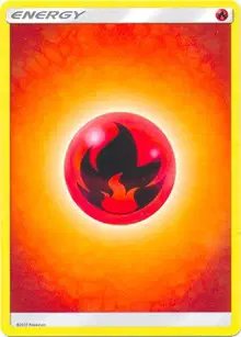 Fire Energy (2017 Unnumbered) — Sun & Moon Base Set N/A