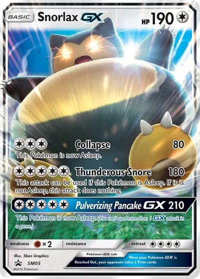 Snorlax GX — Sun & Moon Promo SM05