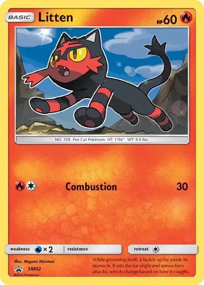 Litten — Sun & Moon Promo SM02