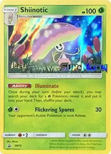 Shiinotic (Staff Prerelease) — Sun & Moon Promo SM10