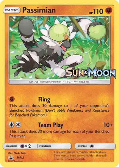 Passimian (Prerelease) — Sun & Moon Promo SM12