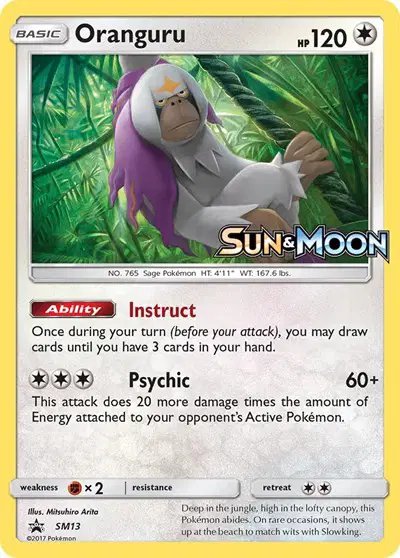 Oranguru (Prerelease) — Sun & Moon Promo SM13