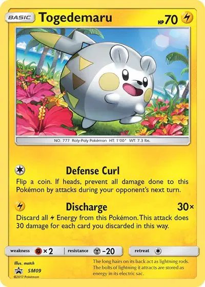 Togedemaru — Sun & Moon Promo SM09