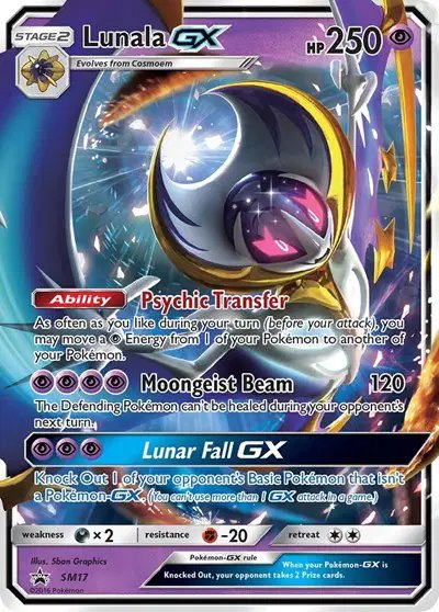 Lunala GX — Sun & Moon Promo SM17