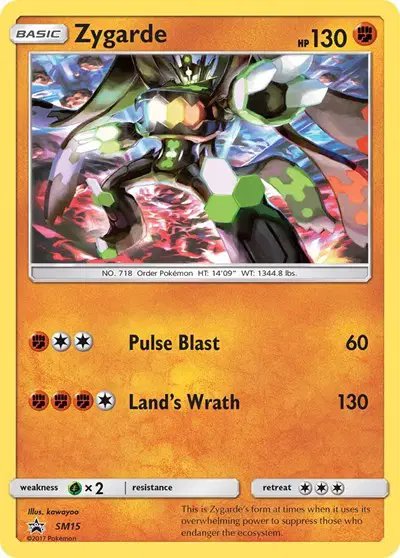 Zygarde — Sun & Moon Promo SM15