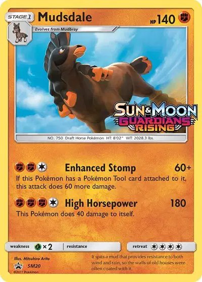 Mudsdale (Prerelease) — Sun & Moon Promo SM20