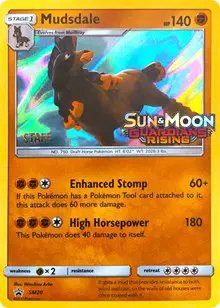 Mudsdale (Staff Prerelease) — Sun & Moon Promo SM20