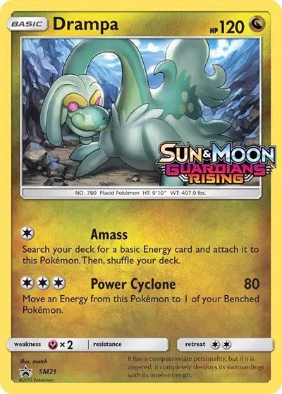 Drampa (Prerelease) — Sun & Moon Promo SM21