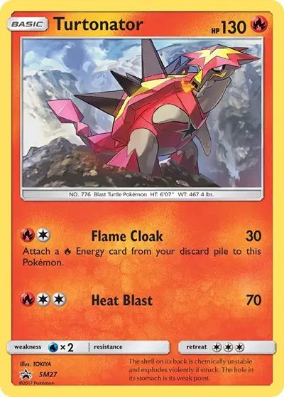 Turtonator — Sun & Moon Promo SM27