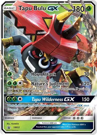 Tapu Bulu GX — Sun & Moon Promo SM32