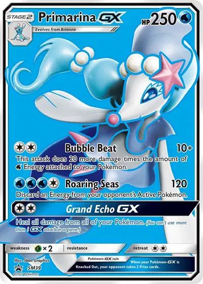 Primarina GX — Sun & Moon Promo SM39