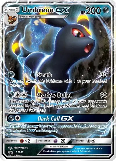 Umbreon GX — Sun & Moon Promo SM36
