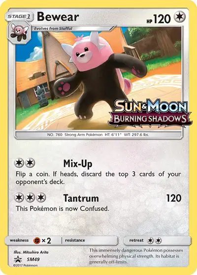Bewear (Prerelease) — Sun & Moon Promo SM49