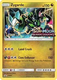 Zygarde (Staff Prerelease) — Sun & Moon Promo SM48