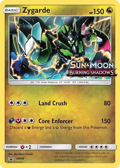 Zygarde (Prerelease) — Sun & Moon Promo SM48