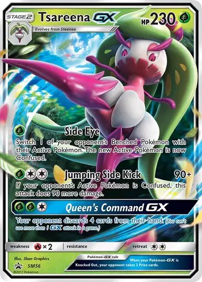 Tsareena GX — Sun & Moon Promo SM56