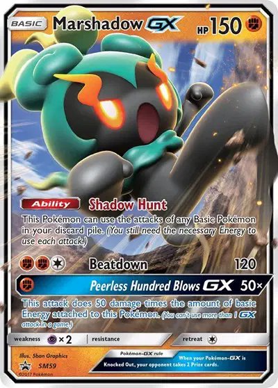 Marshadow GX — Sun & Moon Promo SM59