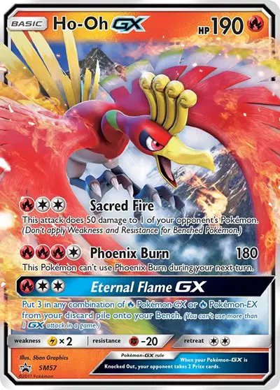 Ho-oh — Sun & Moon Promo SM57