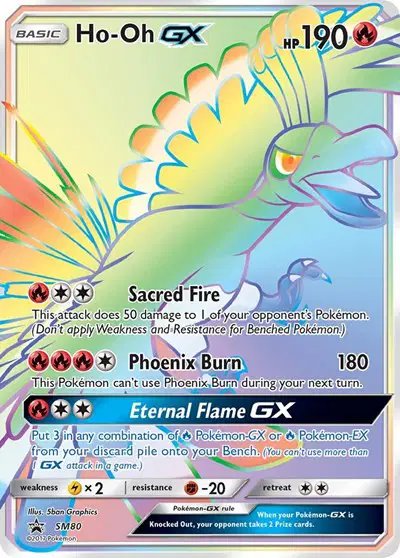 Ho-oh — Sun & Moon Promo SM80