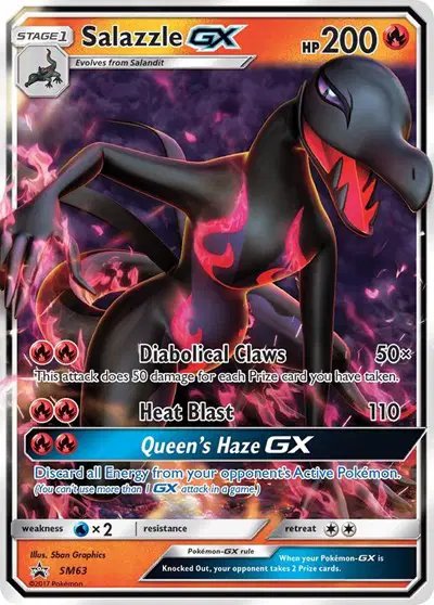Salazzle GX — Sun & Moon Promo SM63