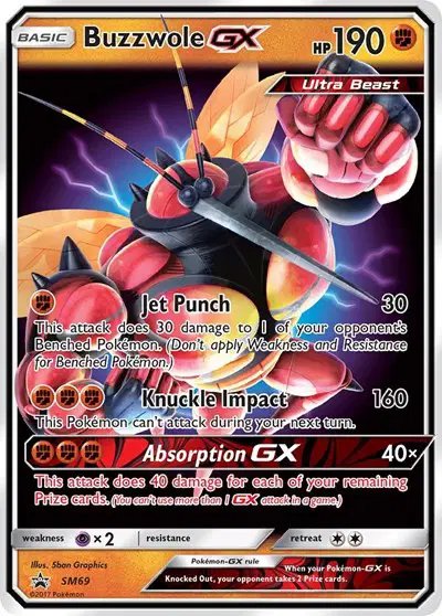 Buzzwole GX — Sun & Moon Promo SM69