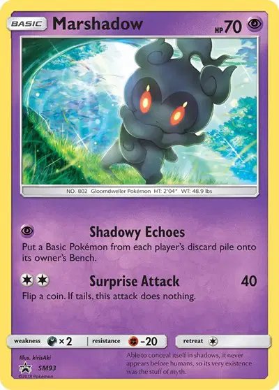 Marshadow — Sun & Moon Promo SM93
